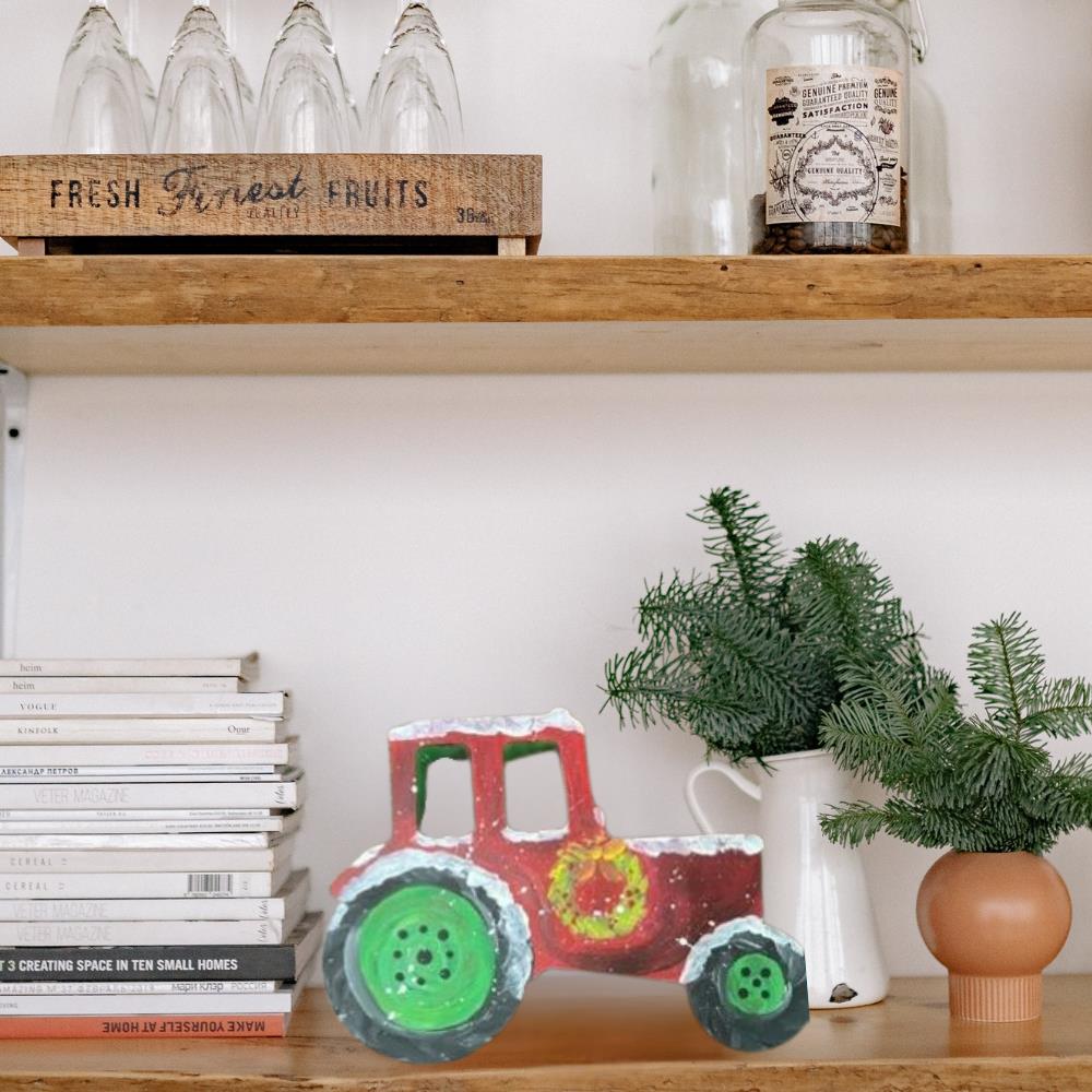 Tractor Figurine