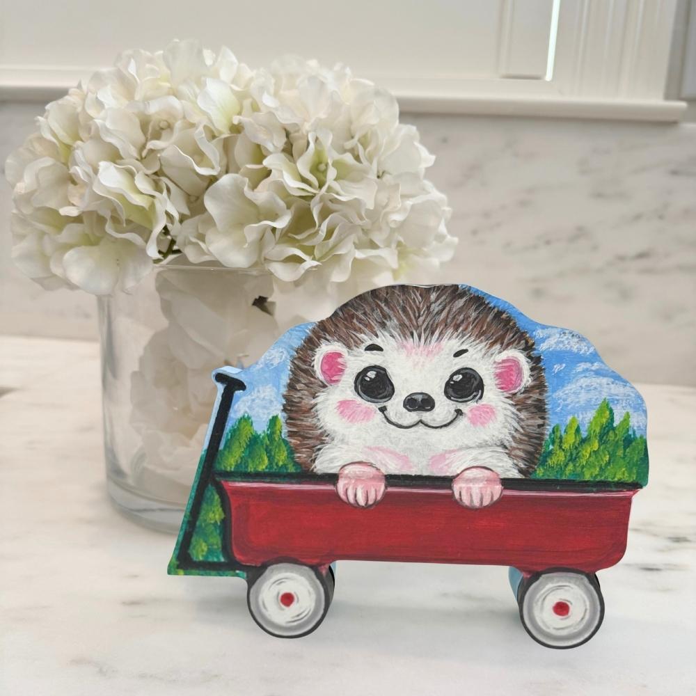 Wagon Figurine