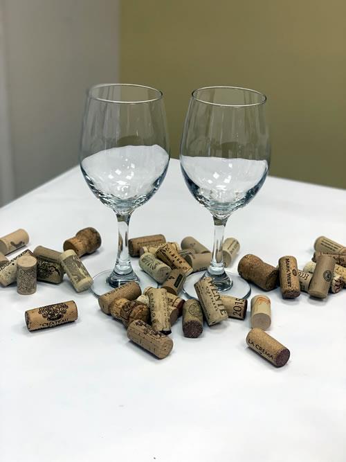 Stemmed Wine Glass ( 2 Glasses per set)