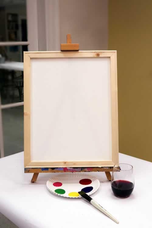 Buy 16x20 FRAMED Canvas Painting Kit at South Jordan UT