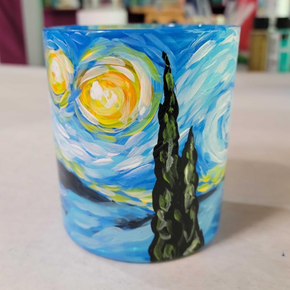 Paint & Pour Candle