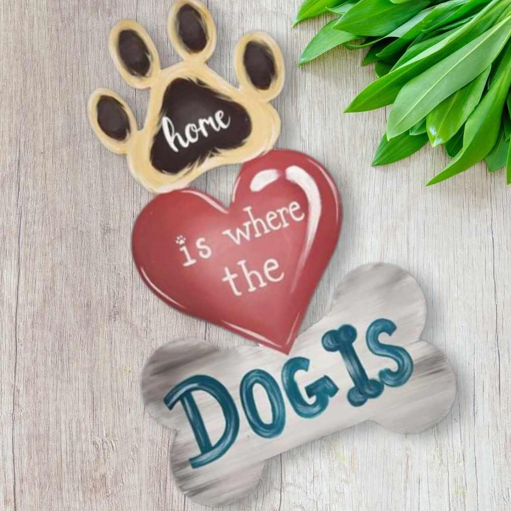 Wooden Cutout - Pet Love
