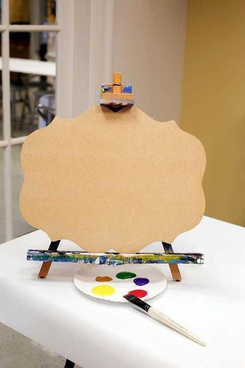 Wooden Cutout Painting Kit