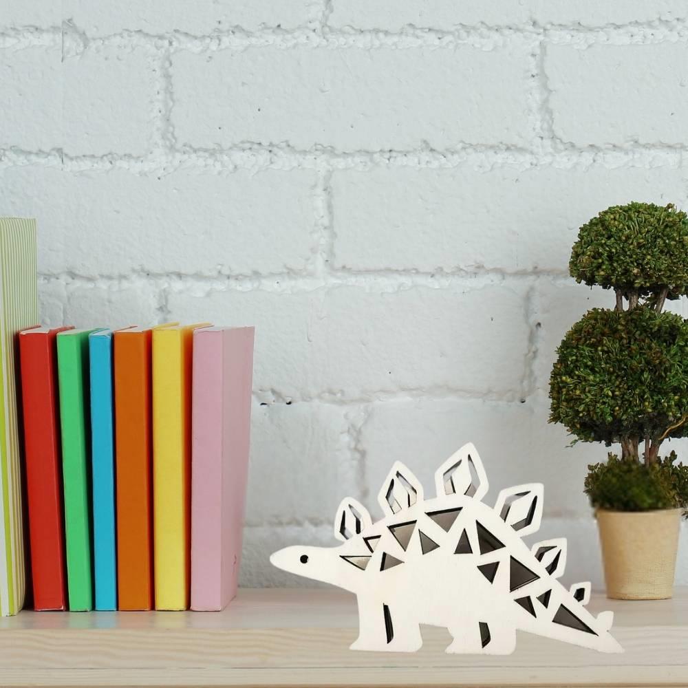 Wooden Light Up Dinosaur