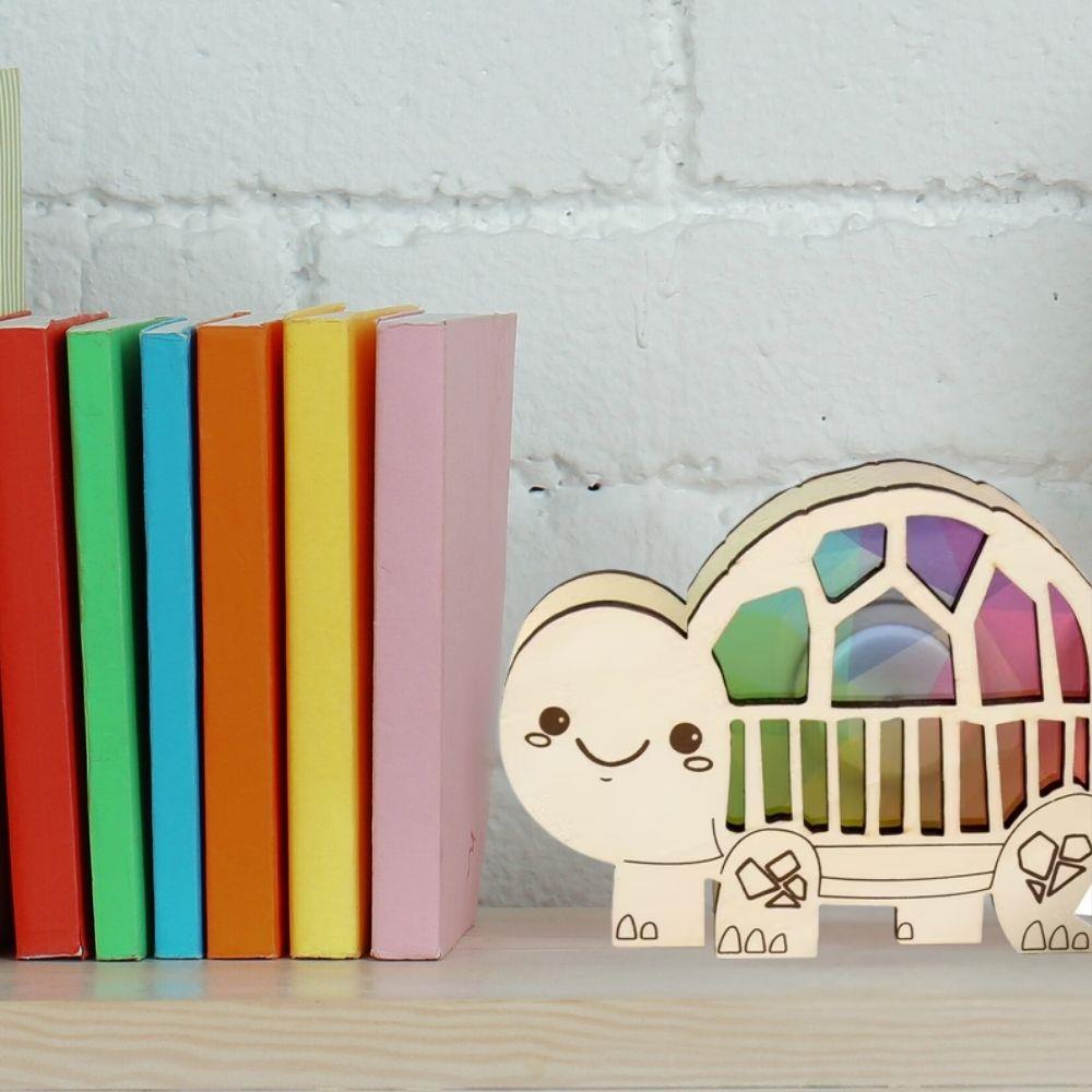 Wooden Light Up Turtle