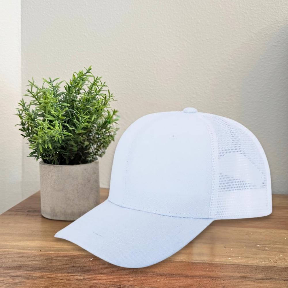White Baseball Cap