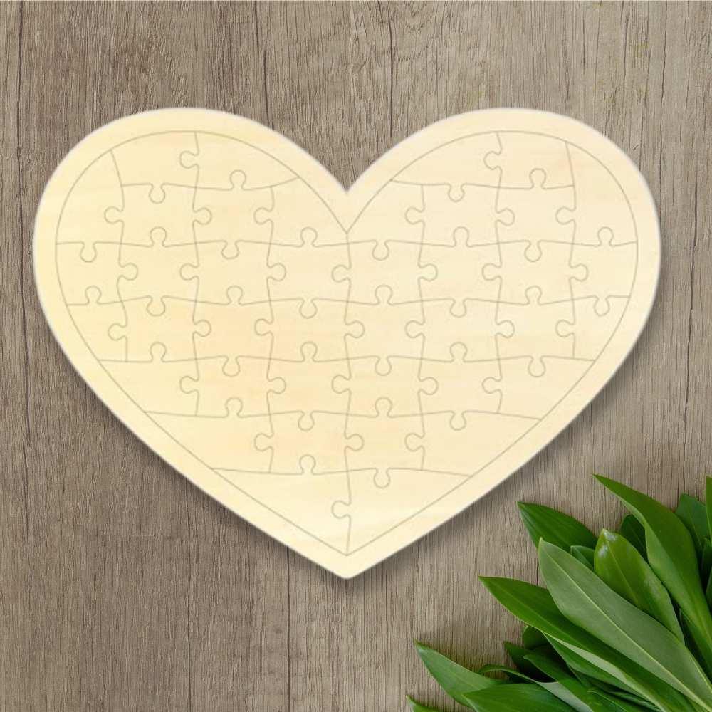 Heart Puzzle Board