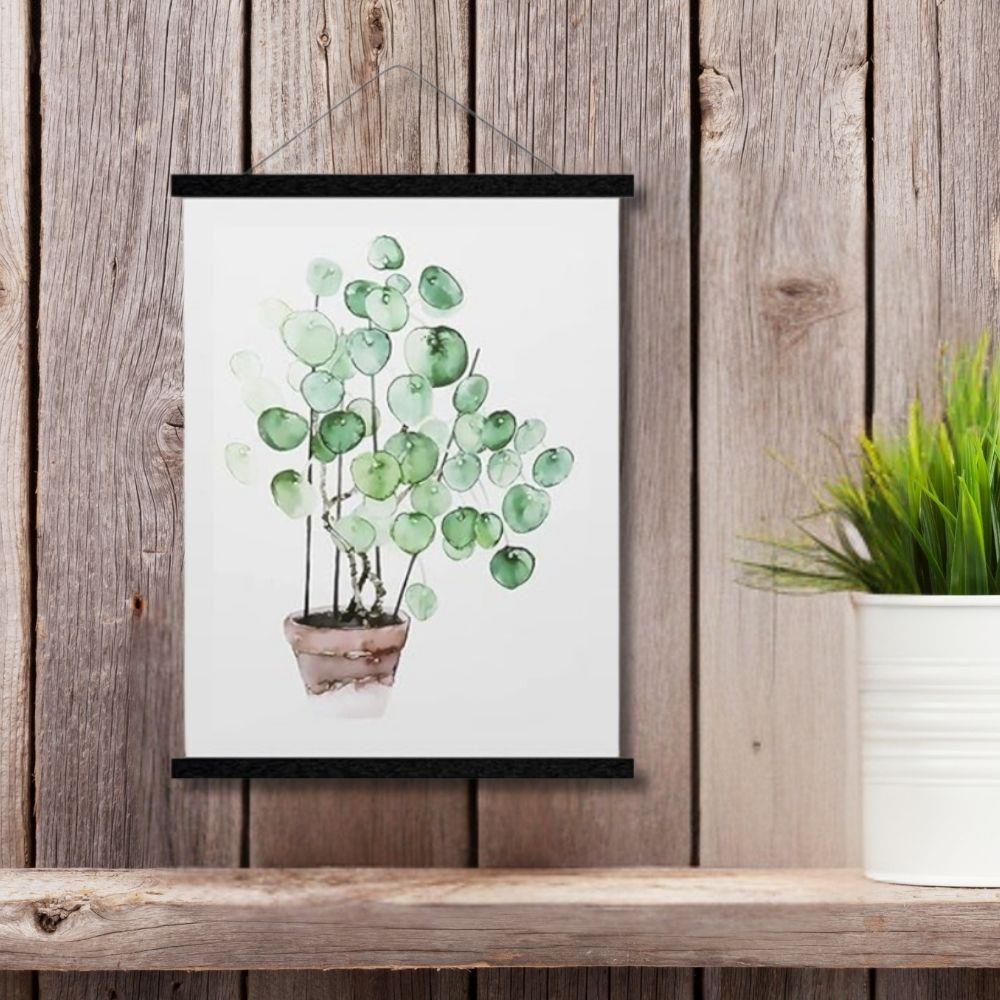 Magnetic Poster Frame 14" Black