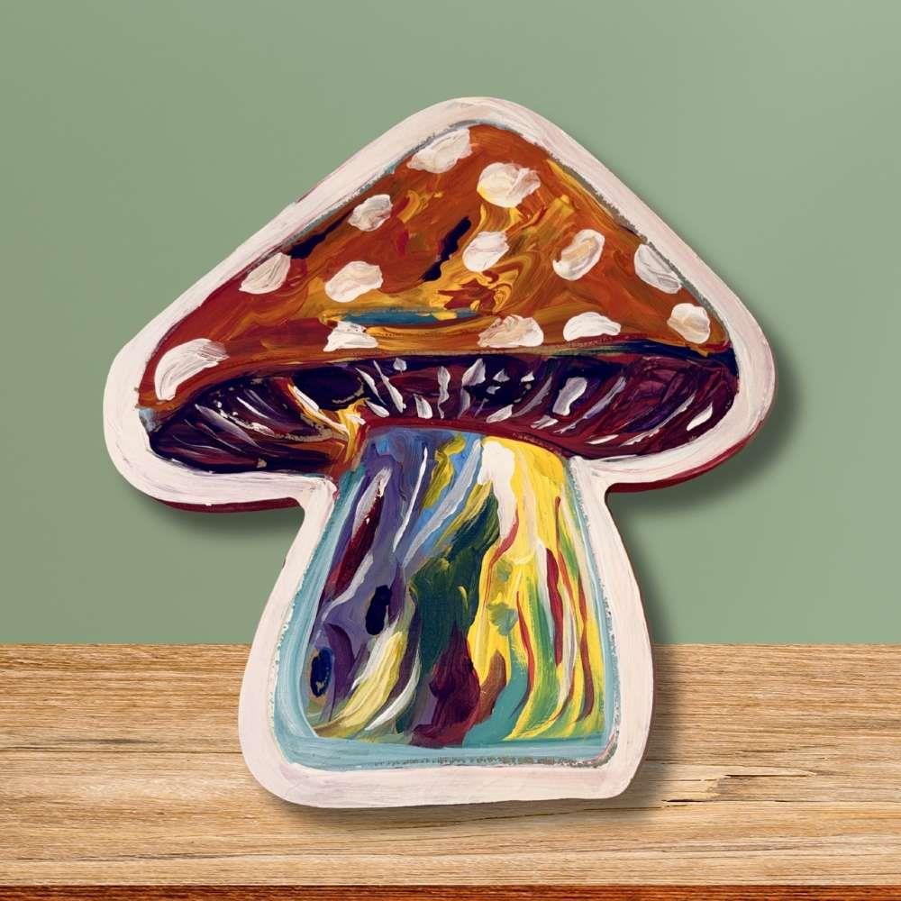 Mushroom Figurine