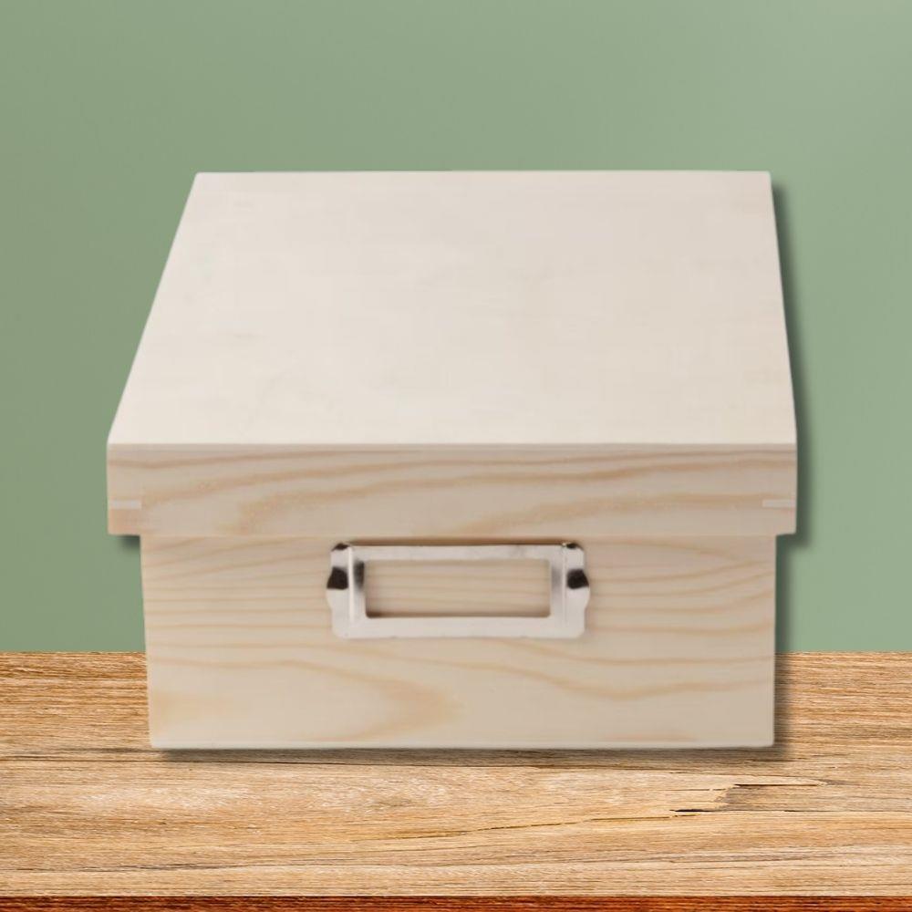 Wooden Photo Box