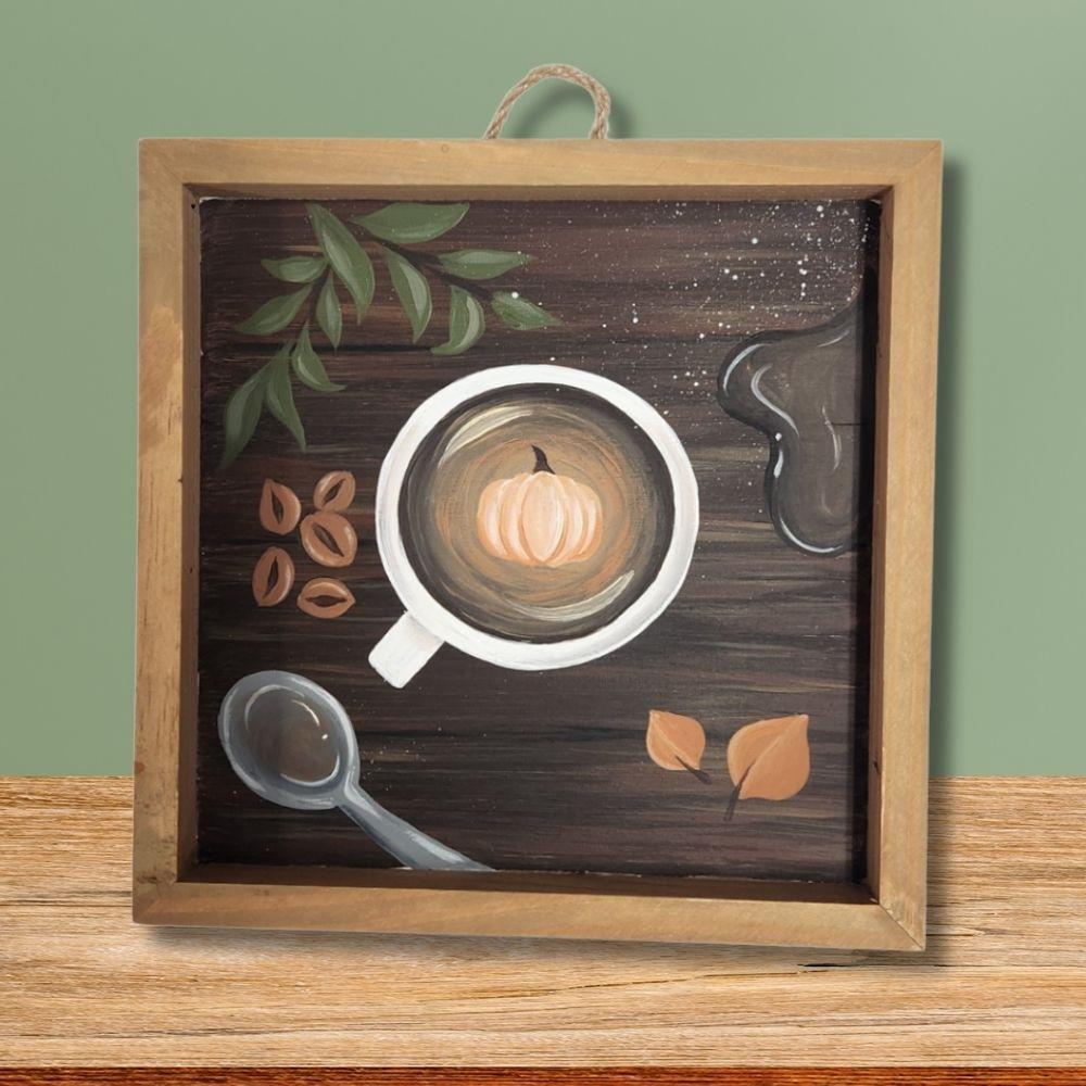 8"x8" Plaque with Wood Frame
