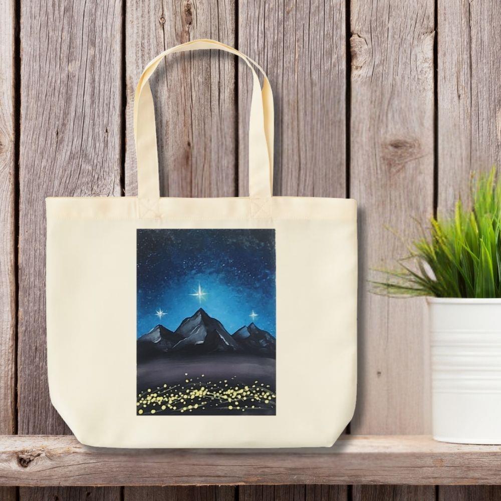 13.5" Canvas Tote Bag