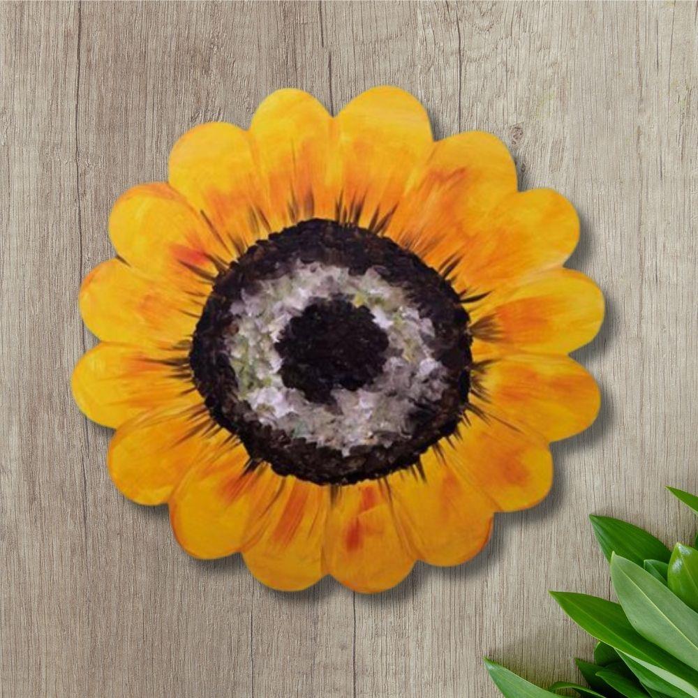 18" MDF Wooden Cutout - Flower