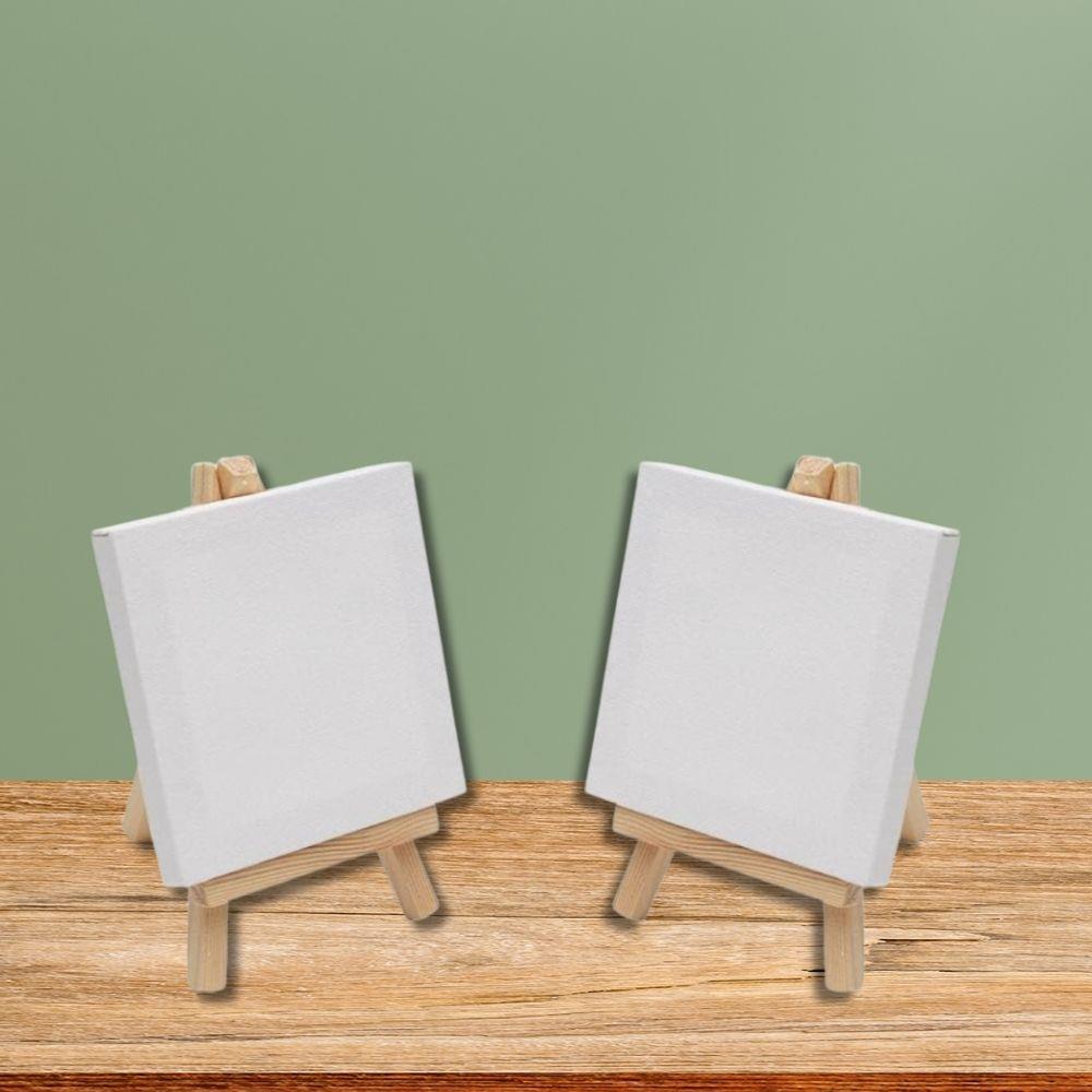 Mini Canvas & Easel - Set of 2