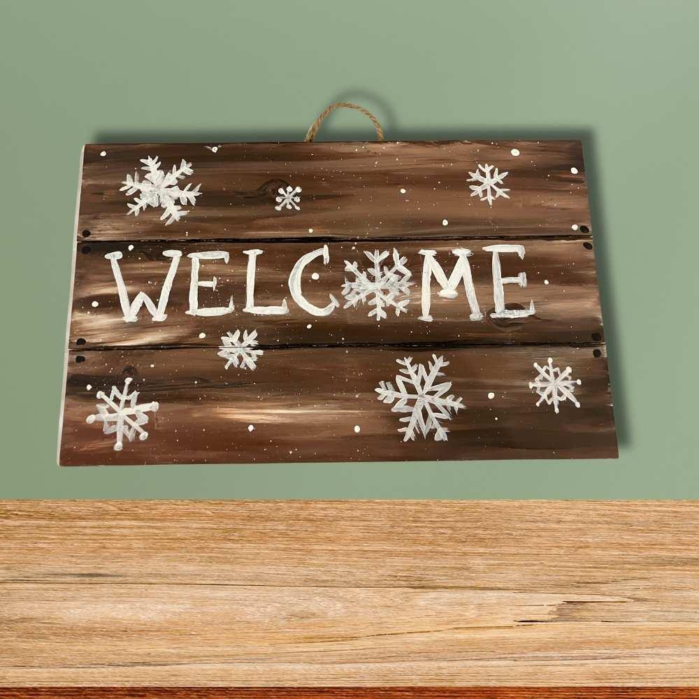 17"x10.5" Wood Pallet Sign