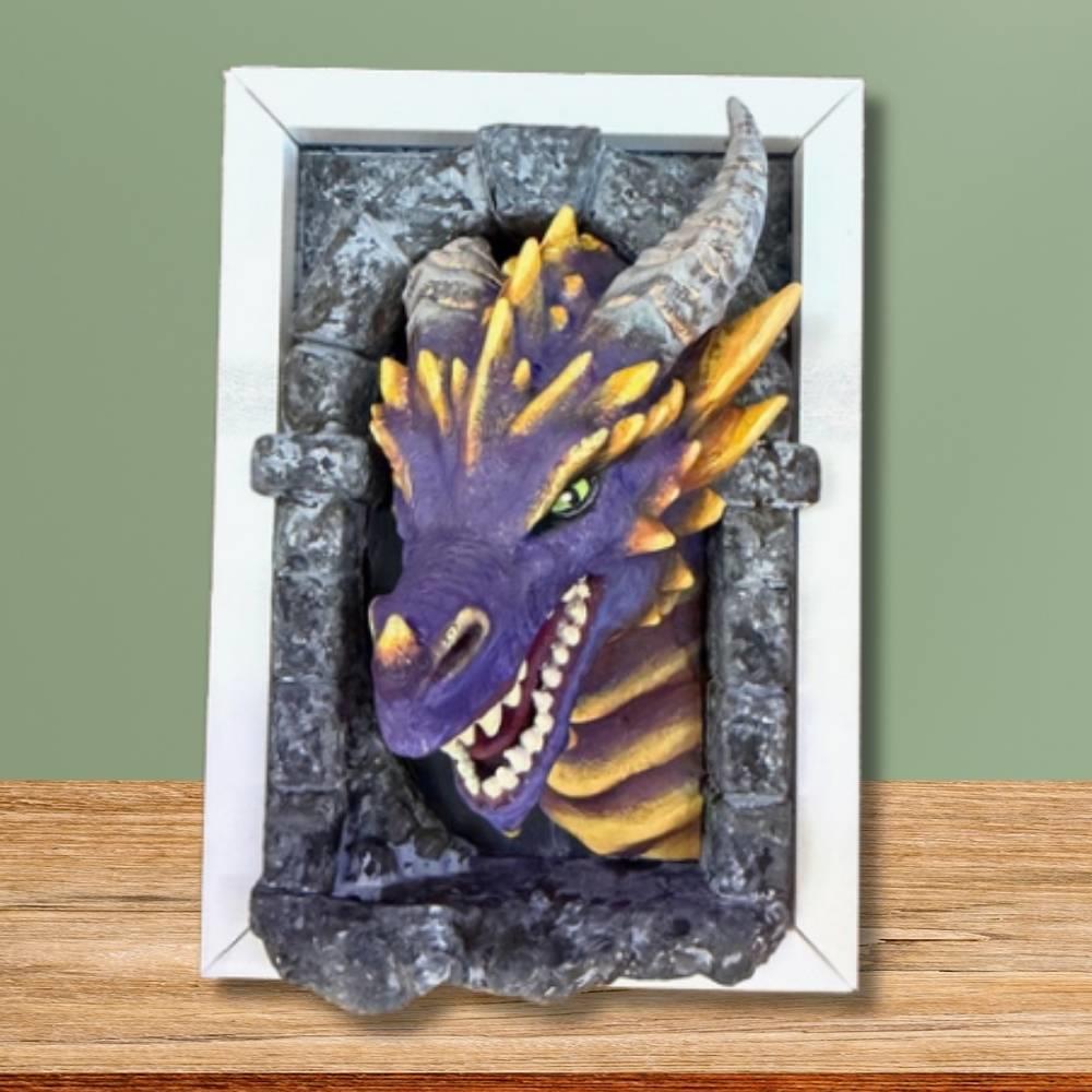 3D-Printed Dragon Head