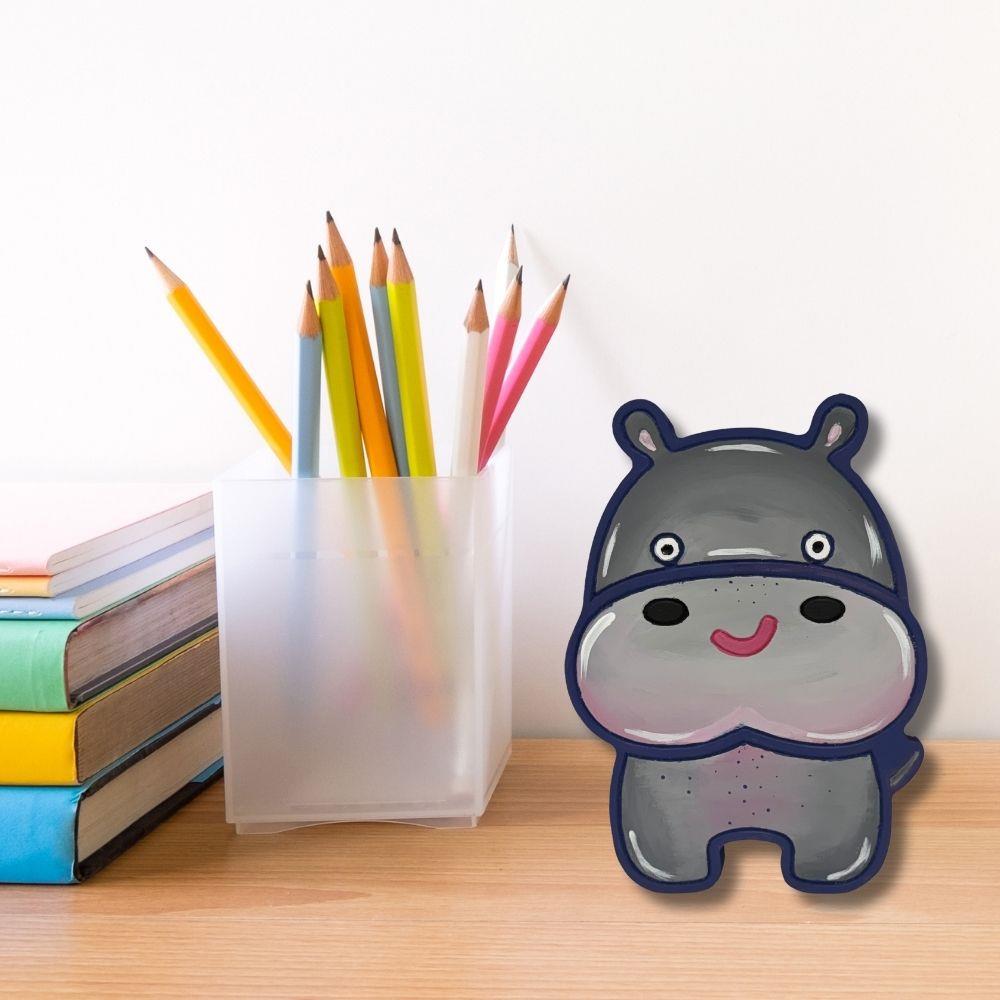 Hippo Figurine
