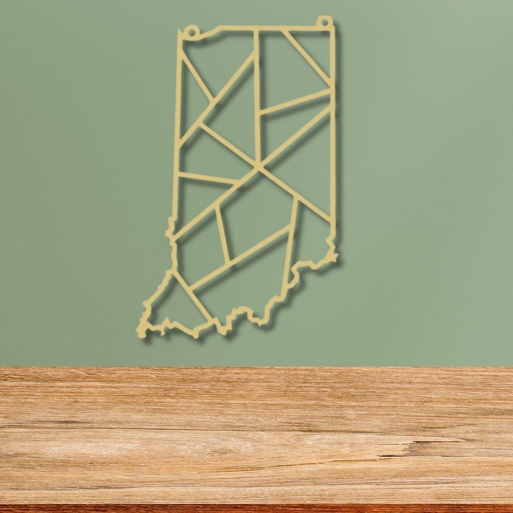 Stained Glass Suncatcher - Indiana