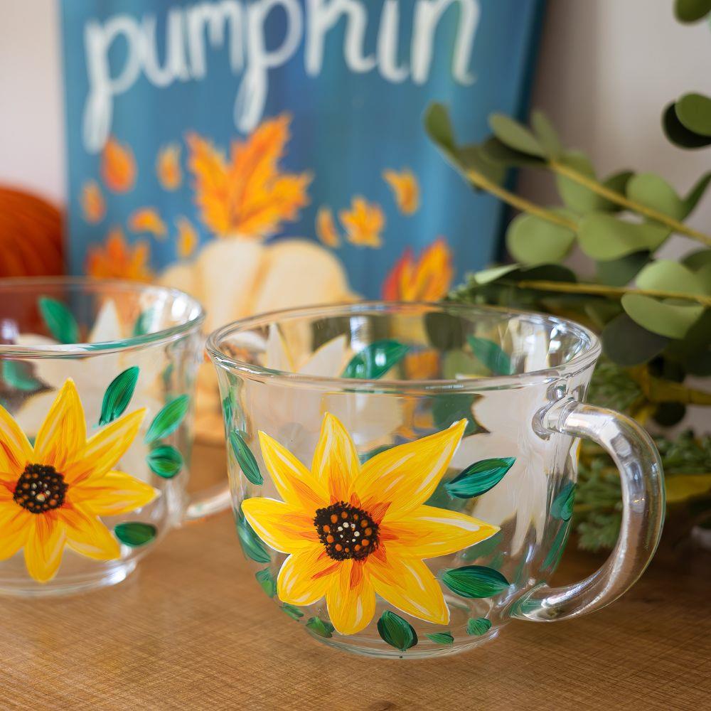 Glass Mugs - Set of 2