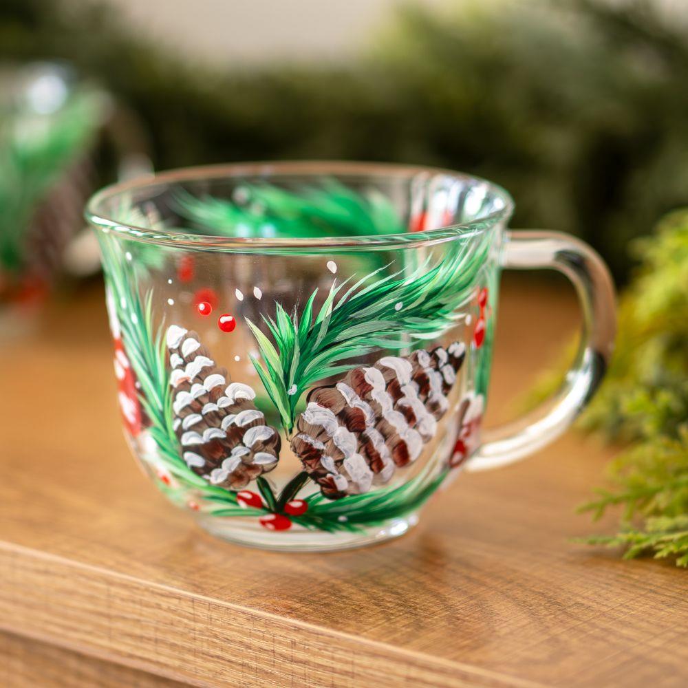 Glass Mugs - Set of 2