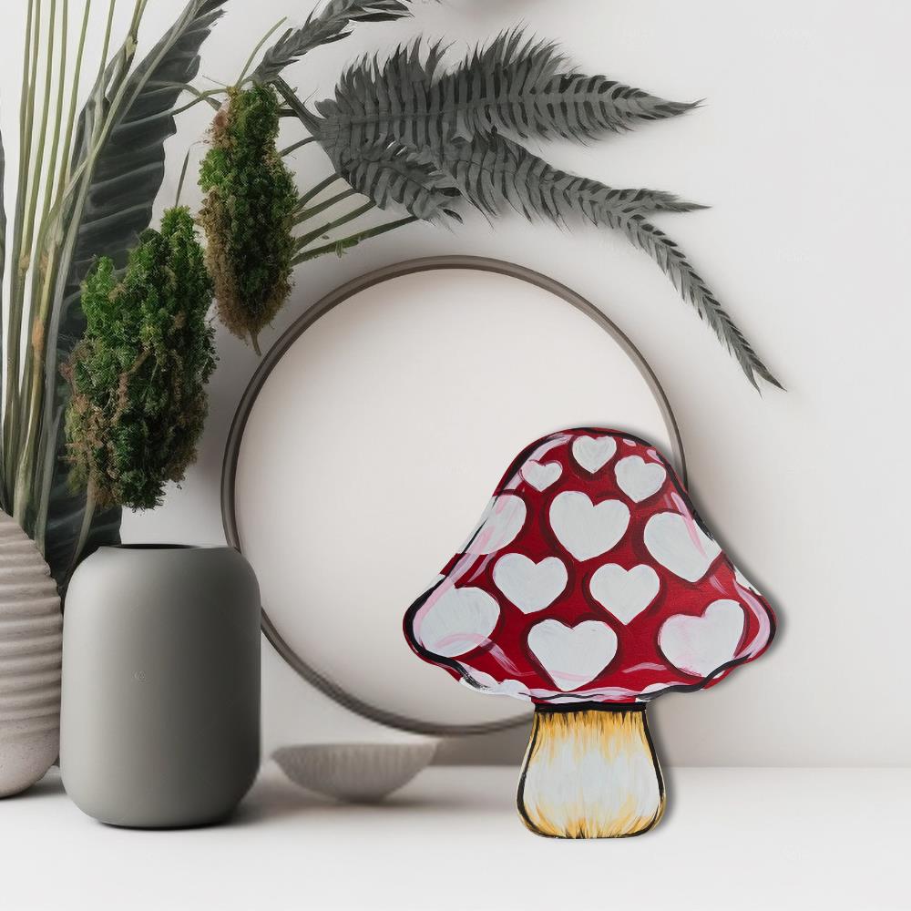 Mushroom Figurine
