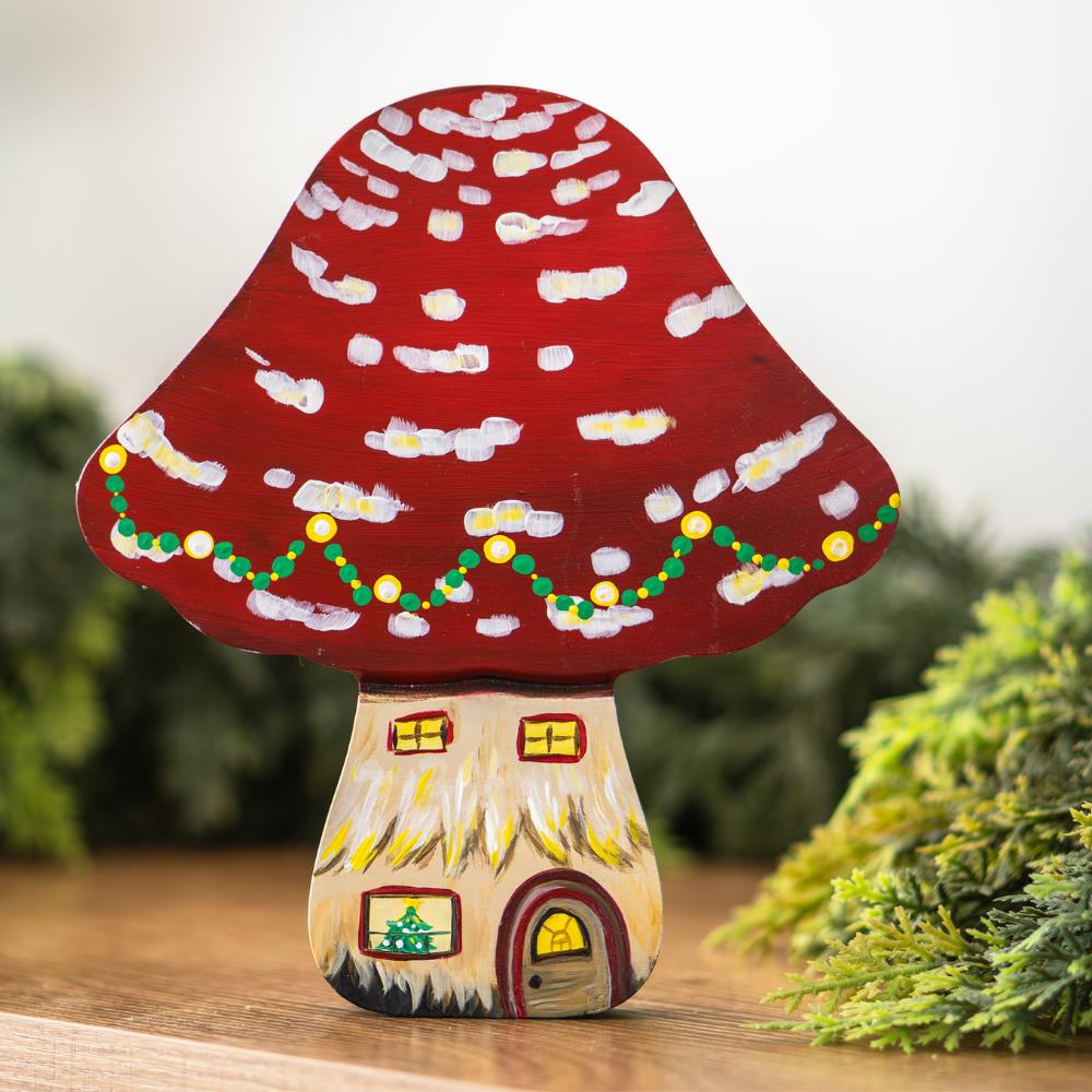 Mushroom Figurine