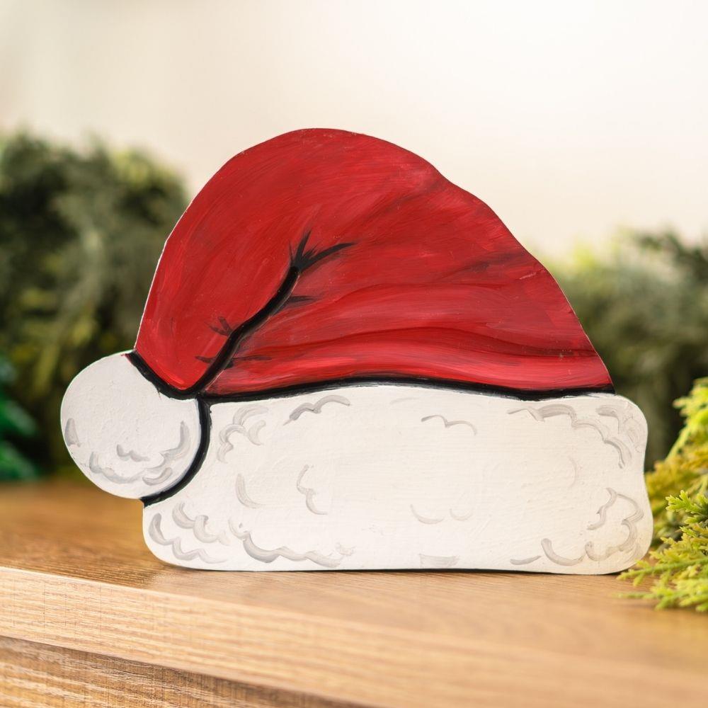 Santa Hat Figurine